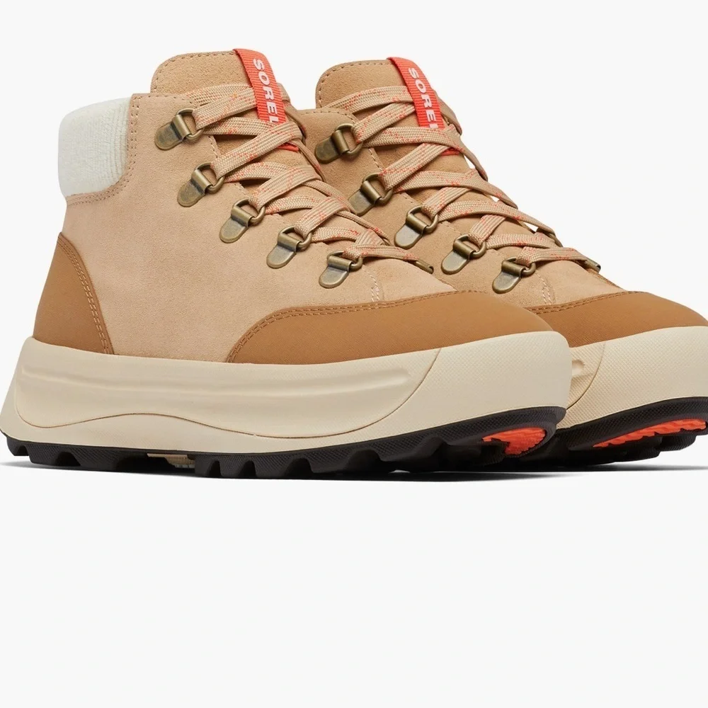 Sorel Tan and White Outdoor Boots